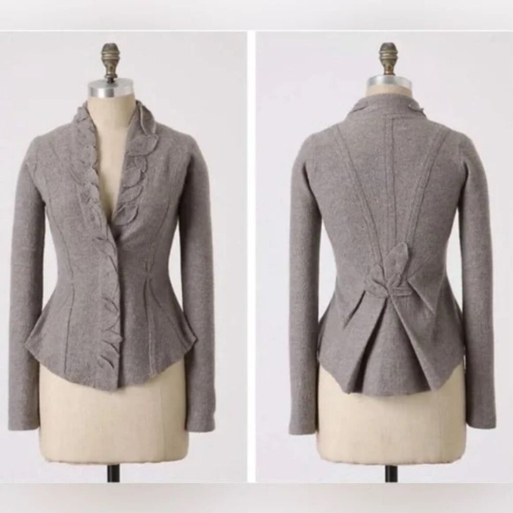Cynthia Rowley 100% wool jacket/blazer EUC